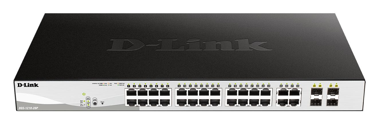 D-Link 28-Port Gigabit Smart Managed PoE Switch