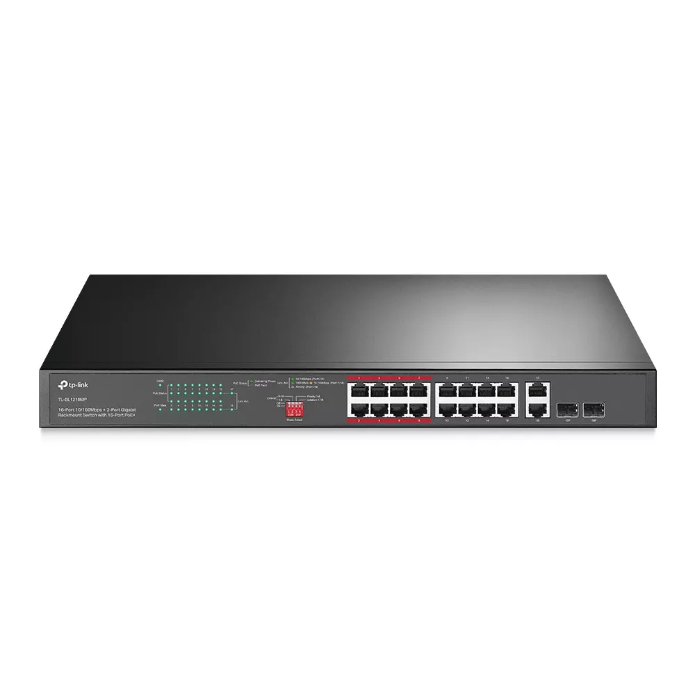 TP-Link TL-SG1218MPE 18-Port Gigabit Easy Smart PoE+ Switch