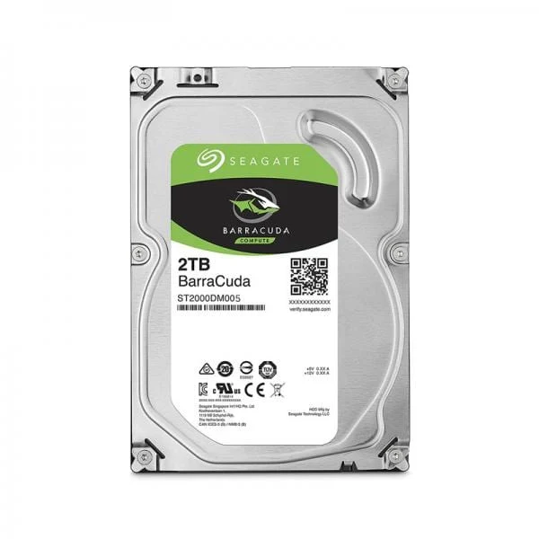 Seagate 2TB Hard Disk Drive (HDD)