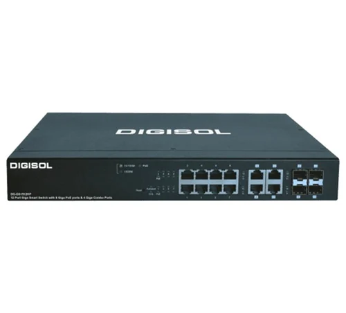 DIGISOL DG-GS1019PF-B 16-Port Gigabit PoE+ Switch