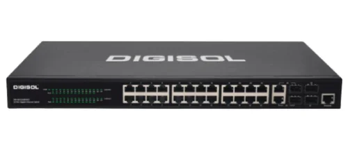 DIGISOL DG-GS1028PF-B 24-Port Gigabit PoE+ Switch