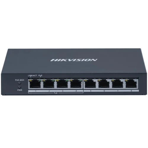 Hikvision 8-Port PoE Switch – Network Switch with PoE Support