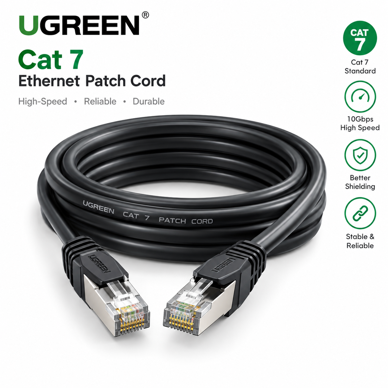 UGREEN Cat 7 Ethernet Patch Cord